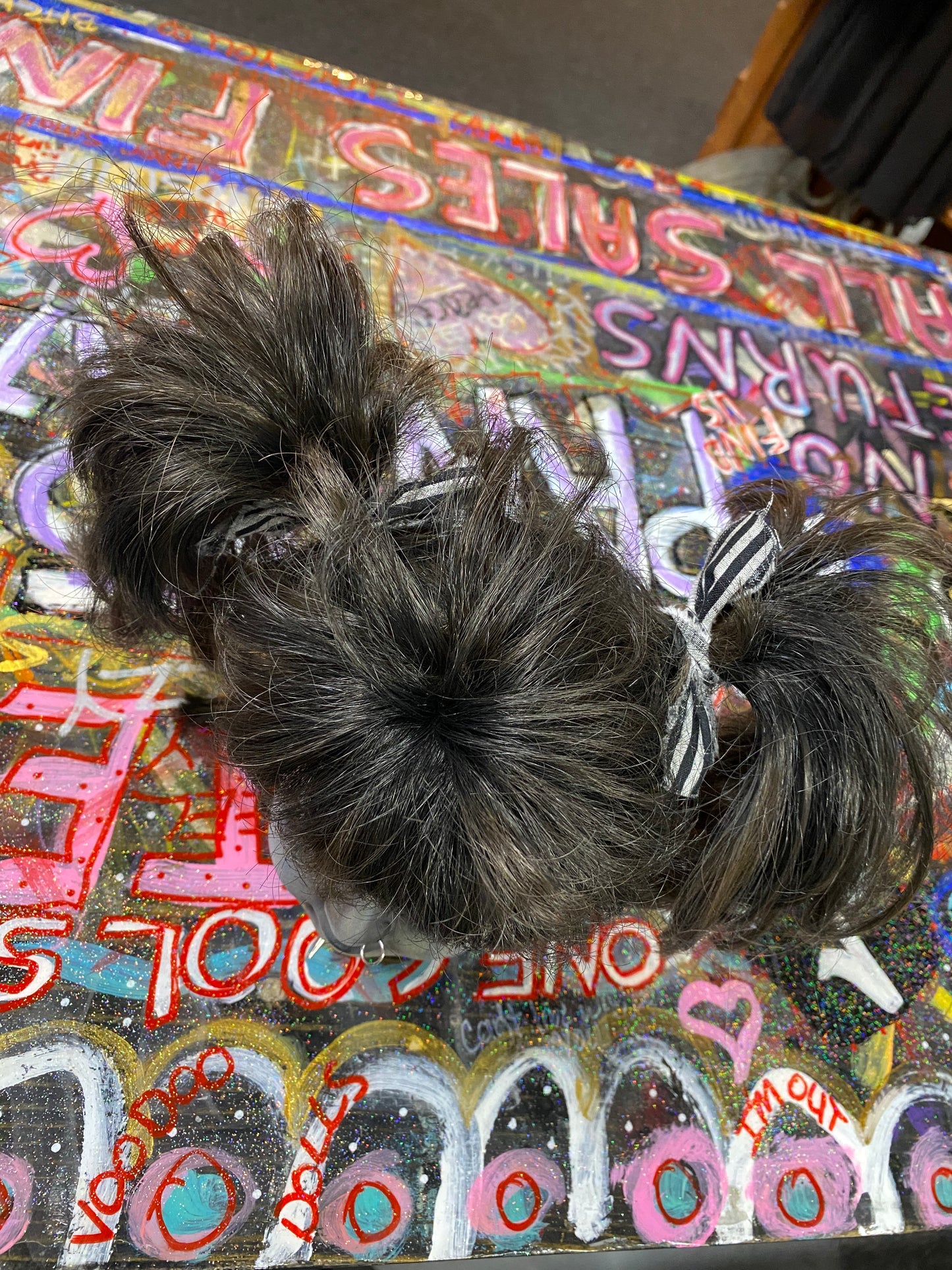 Cool Doll Head w/ spike collar