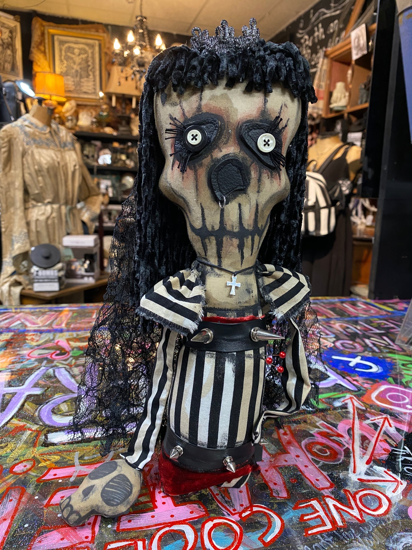 HoeBro Skully Voodoo Doll