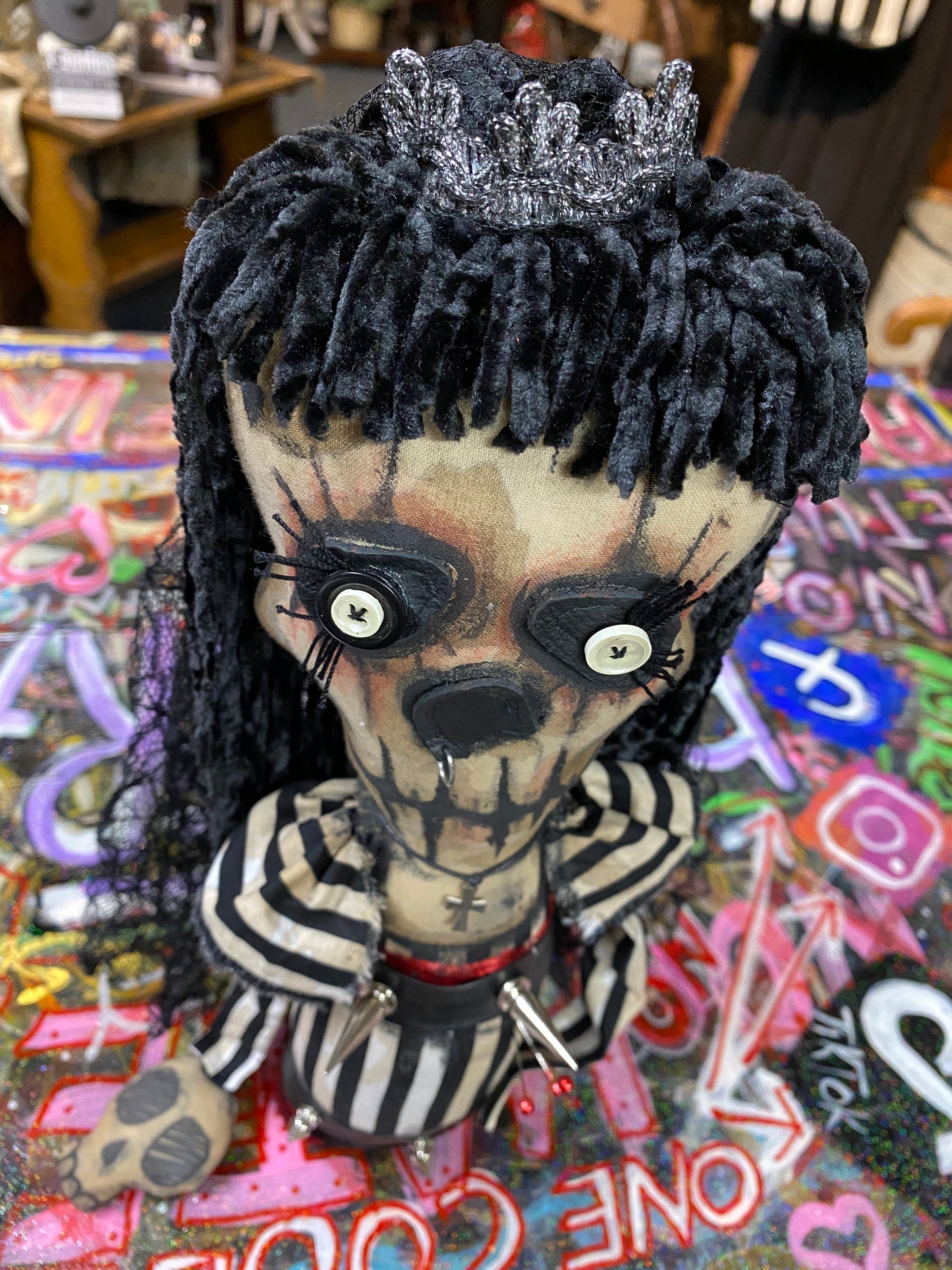 HoeBro Skully Voodoo Doll