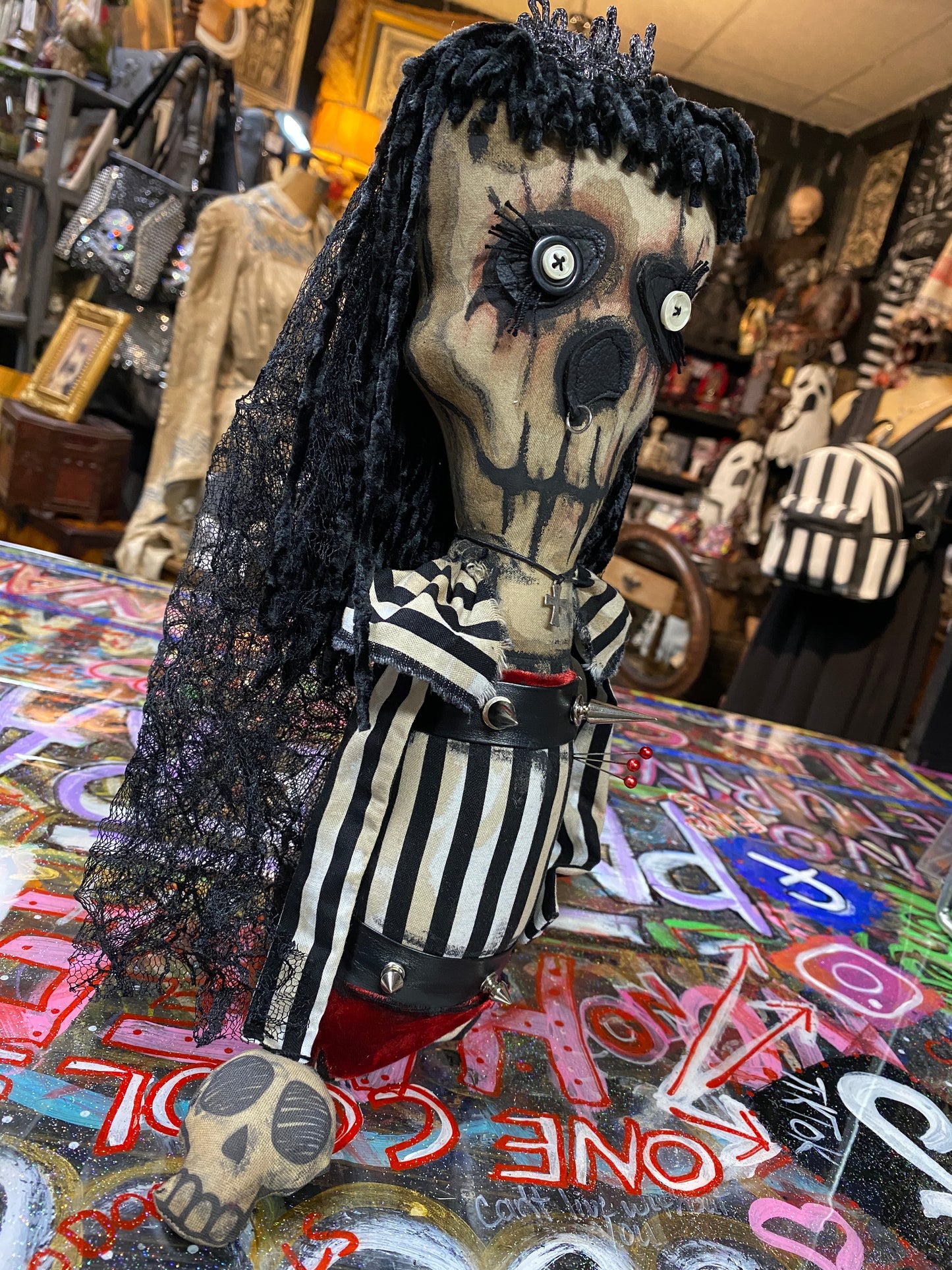 HoeBro Skully Voodoo Doll
