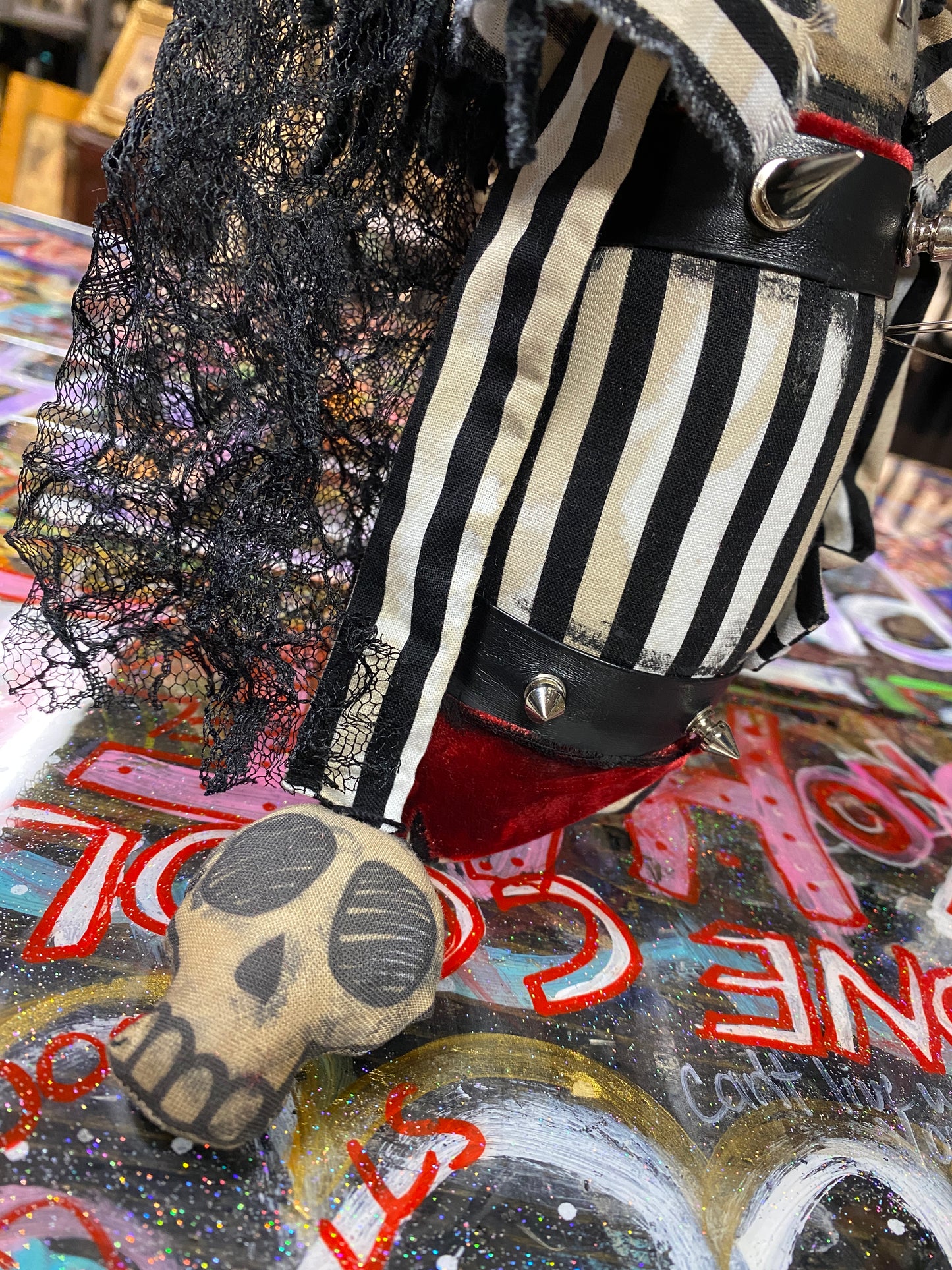 HoeBro Skully Voodoo Doll