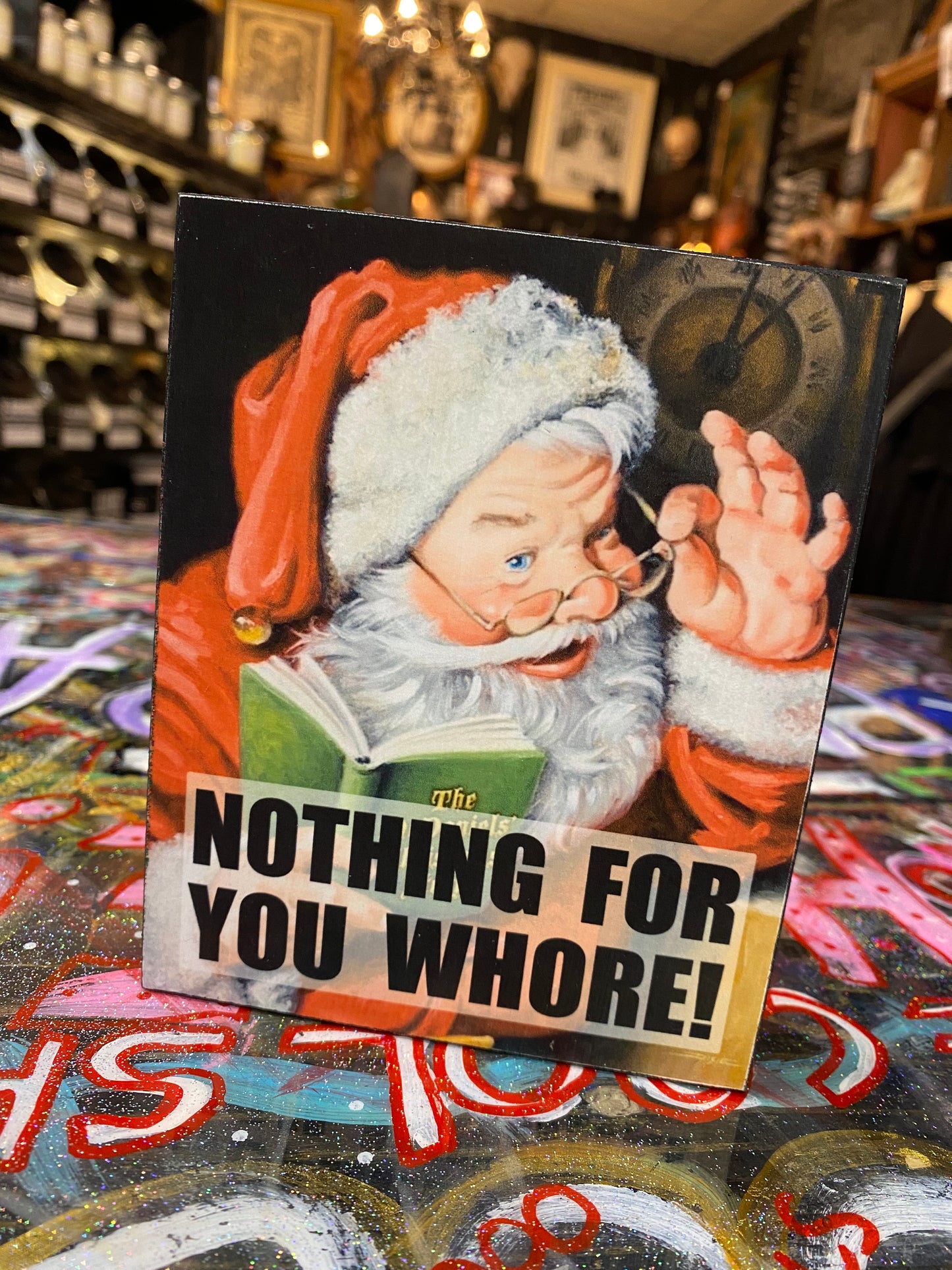 Nothing for you whore