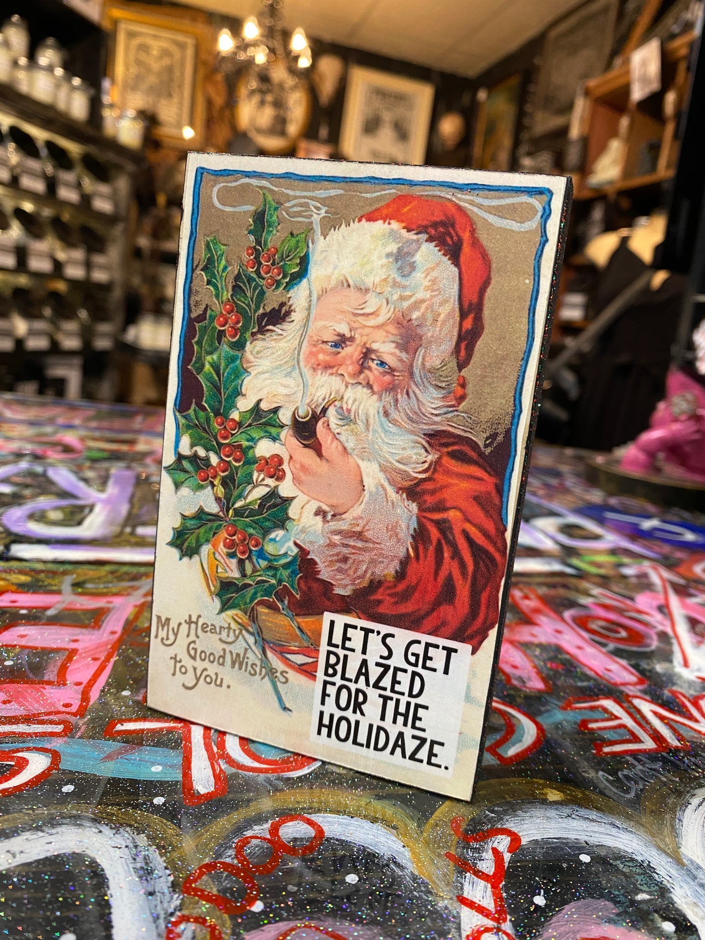 Let’s get blazed for the holidaze